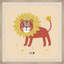 Leo - Single Picture Frame Print-1966805539