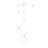 Victoria 1 - Light Chrome LED Single Pendant