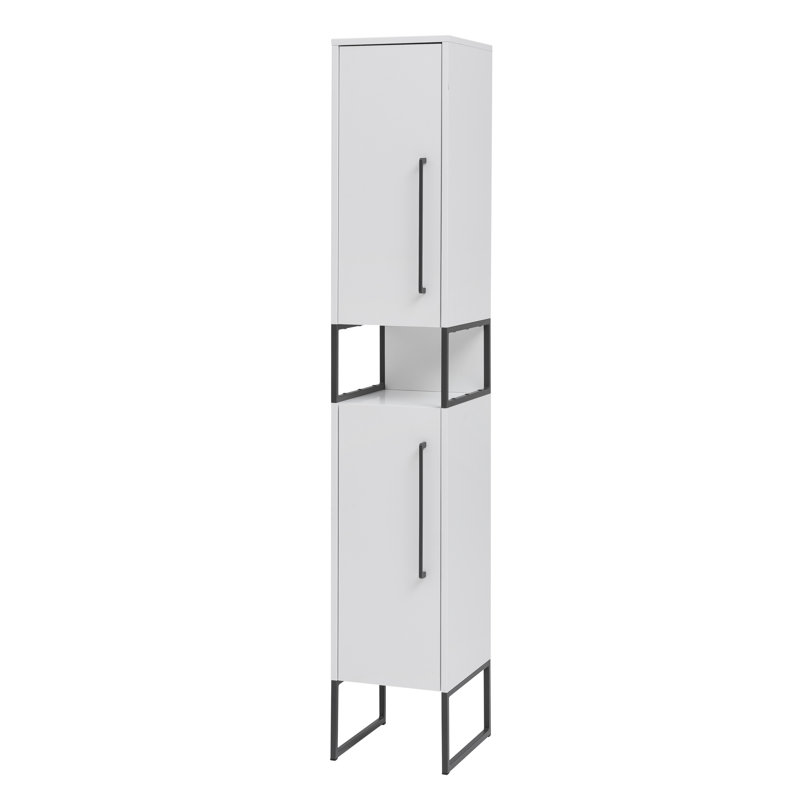 Limone Linen Cabinet, White
