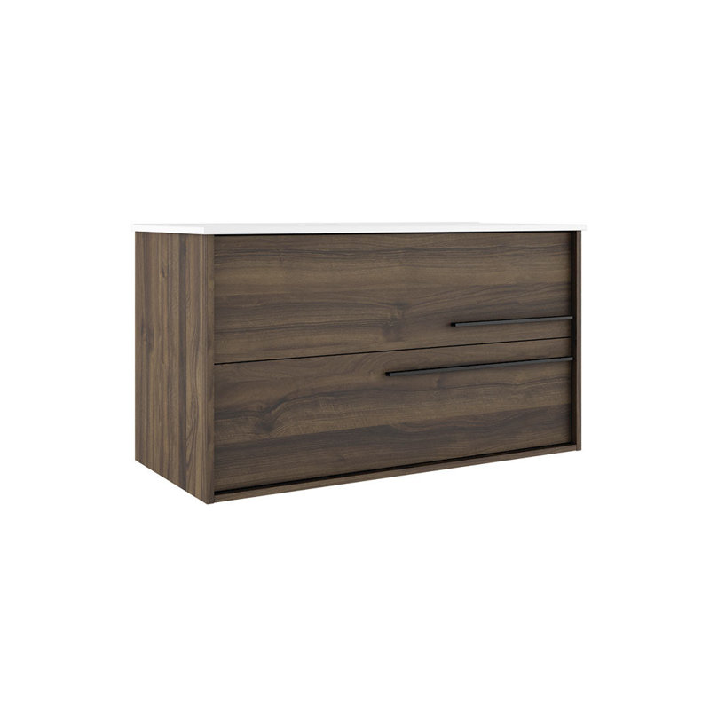 Bathroom Vanity Cabinet AQUA Collection by DAX, 40" W, Dark Brown