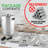 NutriChef 64-Cup Coffee Maker
