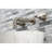 Kingston Brass Whitaker Two-Handle 3-Hole Wall Mount Bathroom Faucet-50761171