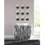 Fashion Faces Wall Art Small Black And Silver Leaf, Set Of 3