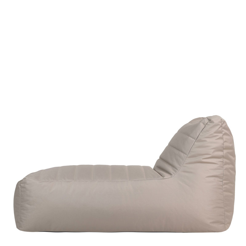 Outdoor Lounge Chair, Beige