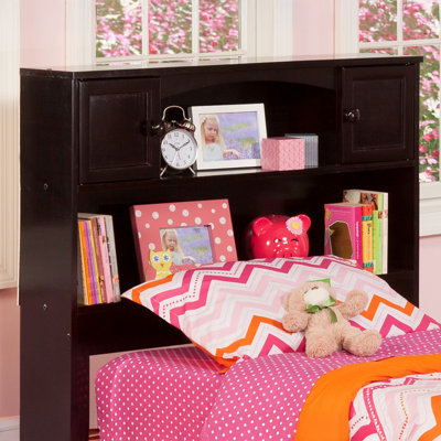 Bouldin Solid Wood Storage Bookcase Headboard by Viv + Rae