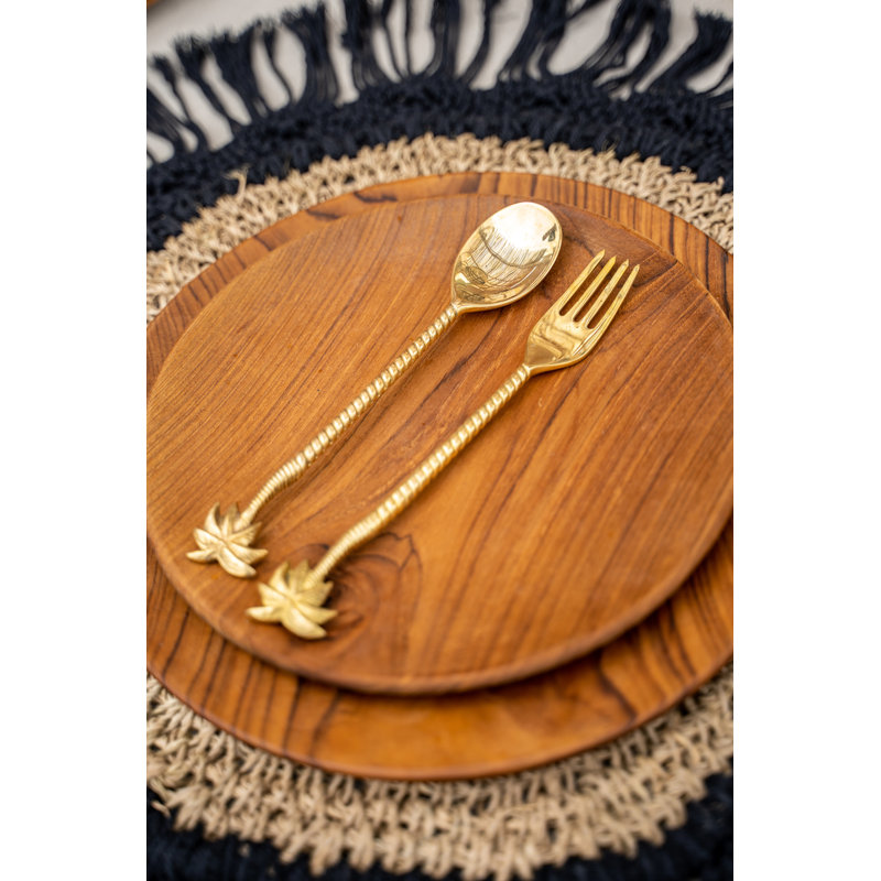 Amalea Brass Dinner Fork