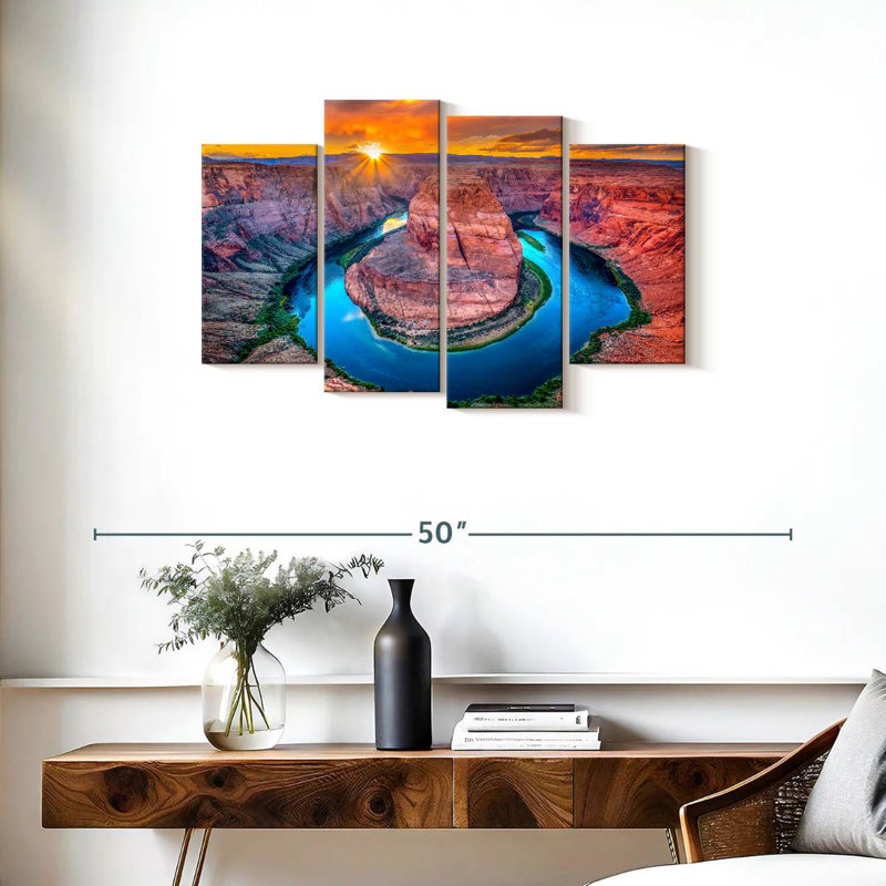 Alvord Magic Horseshoe Bend, H 22 po x l 36 po