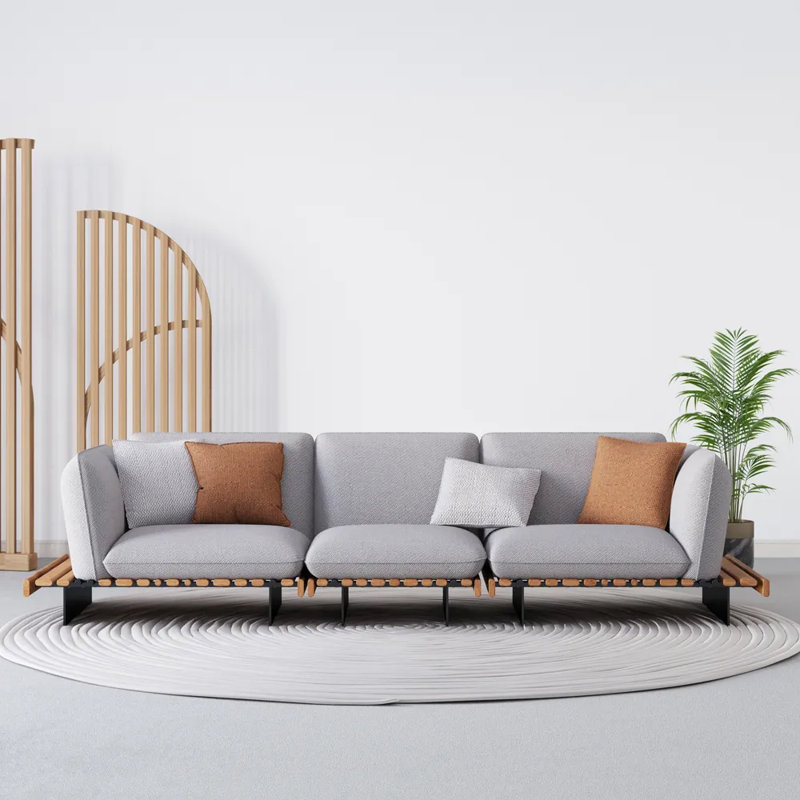 Canapé 133,76 po Mid-Century