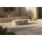 Velora Indoor Outdoor Coffee Table  In Oasis Concrete Finish