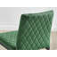 Kenesaw Luxury Breakfast Bar Stool in Quilted Design Velvet Leg - Modern Chic Kitchen-788153573-739694079