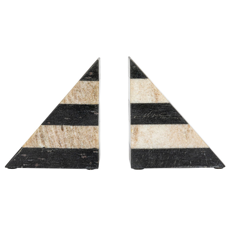 Marble Bookends