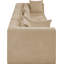 Causeuse modulaire en tissu Eilene Chenille-113470843-112472596