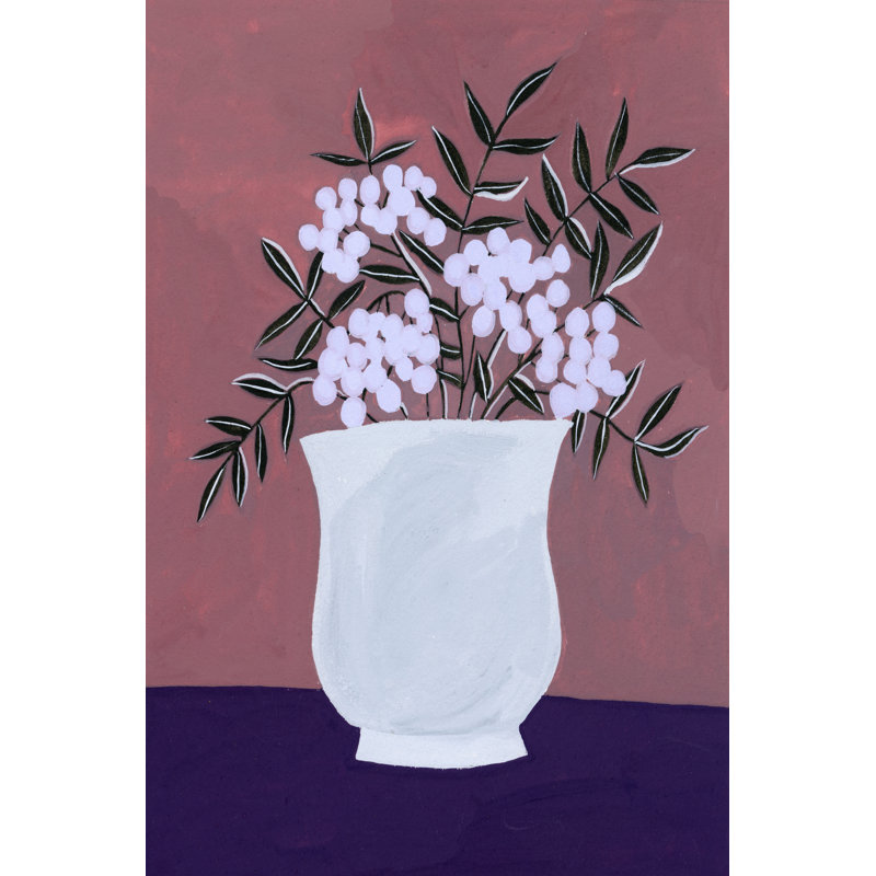 Tree Berries I by Melissa Wang - Painting, 122 cm H x 81 cm W, Wrapped Canvas