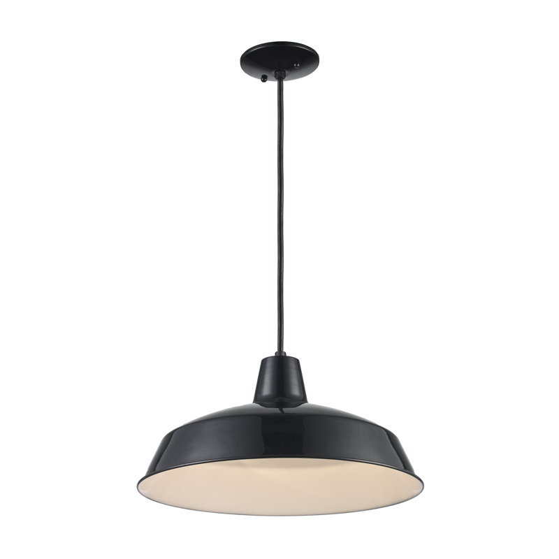 Wynter 1 - Light Single Pendant, Black