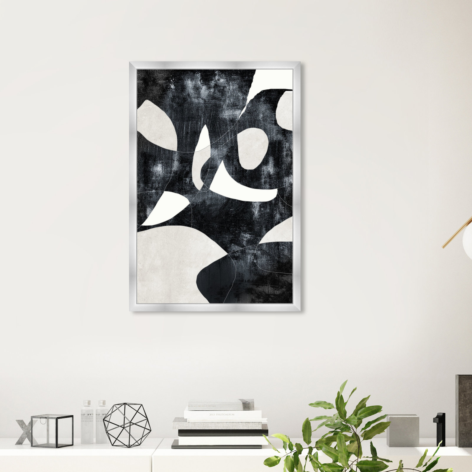 All of Me Print by Oliver Gal, 38" H x 26" W, Silver Frame