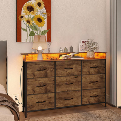 Commode 9 tiroirs Doreather