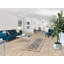 Tapis de couloir bleu Oushak 3x8
