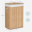 Wood Laundry Hamper with Handles-32003082