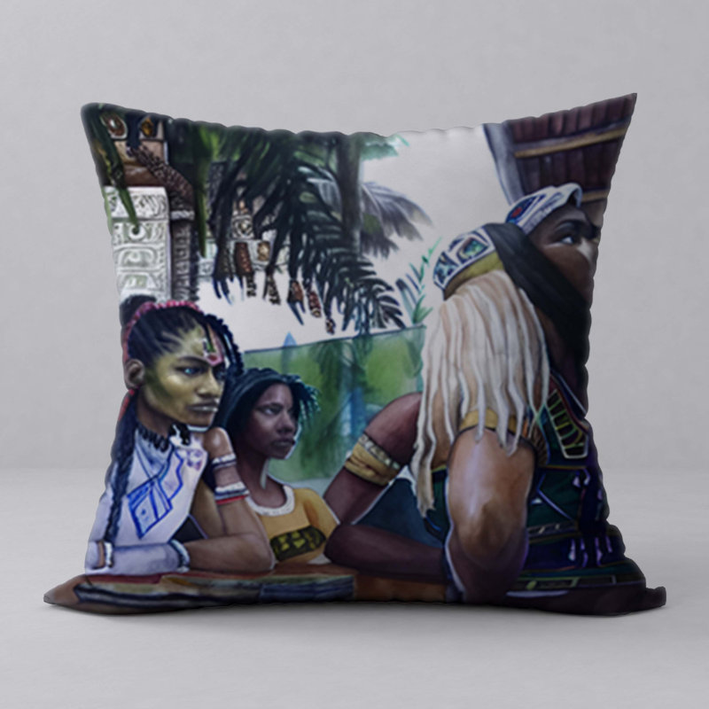 Reversible Throw Pillow