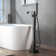Velvet 1 Handle Waterfall Faucet with Diverter
