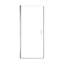 Porte de douche pivotante semi-cadrée l 32 po x H 72 po avec verre trempé de 1 po d'épaisseur (6 mm)-129052389