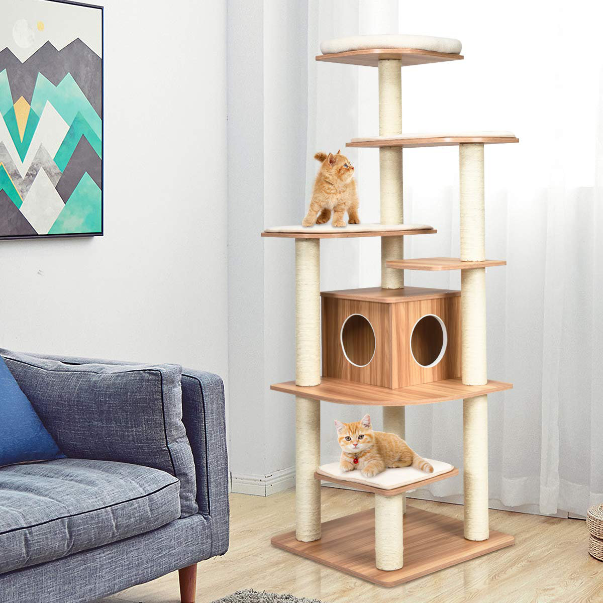 Archie & Oscar Ralon 176cm Cat Tree & Reviews | Wayfair.ie