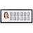 Black Matte Picture Frame with Mat