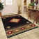 Tapis noir / vert Appomattox Southwestern
