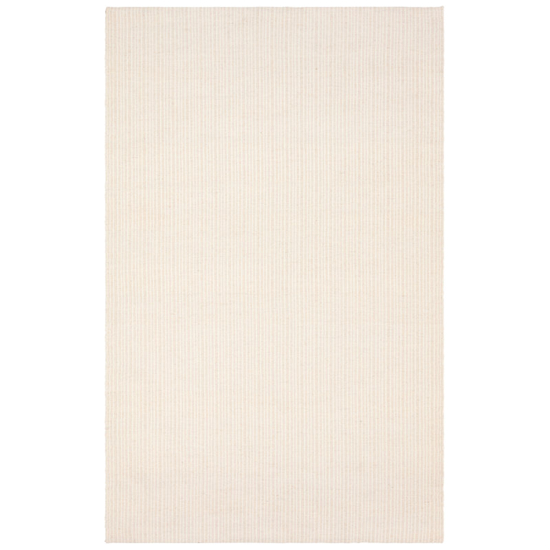 Tapis ivoire et blanc Jaipur Living Jeston NAK01, Rectangle 8 pi 6 po x 11 pi 6 po