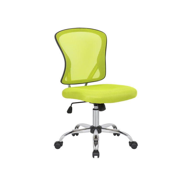 Chaise de travail en filet Crenguta, Vert, Non