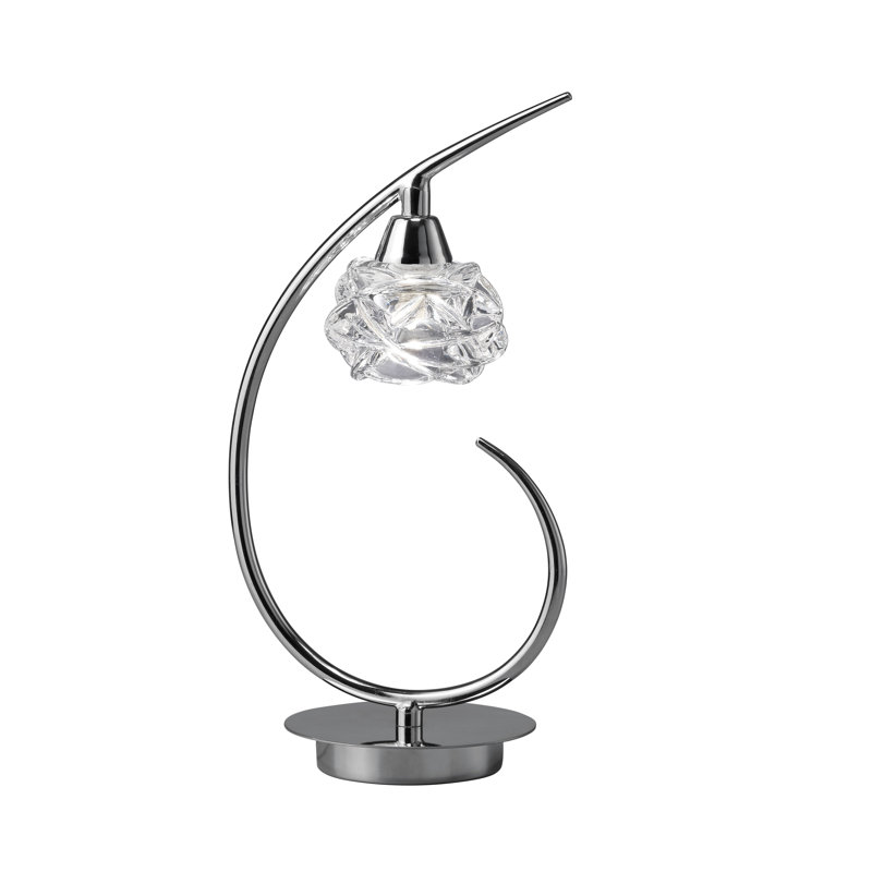 Waithman Metal Novelty Lamp, Polished Chrome