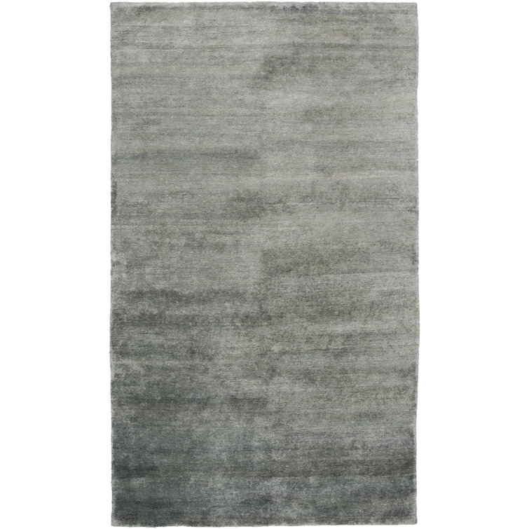 Hand Knotted Viscose Oriental Indoor Rug