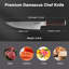 Kuisine 12-Piece Damascus Steel Knife Block Set