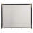Modern Ember Cecilia Mesh Fireplace Screen with Durable Single Panel, Steel Frame