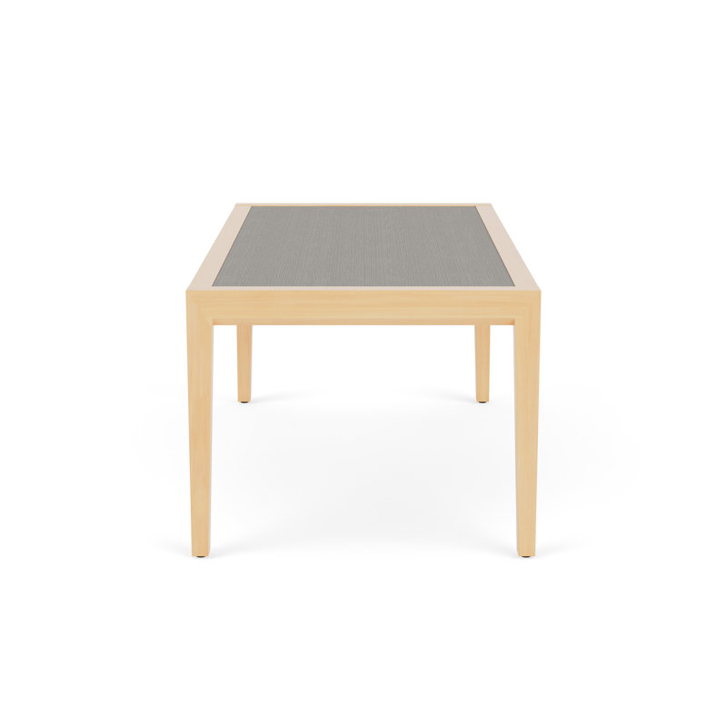 Brooklyn Solid Wood Coffee Table, Sarum Twill, Natural, 16" H x 40" L x 20" W