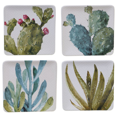 Certified International 4 Piece Dessert Plate Set