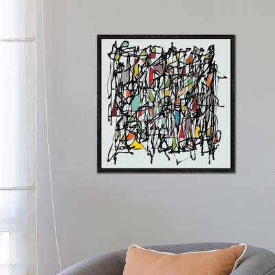 Pollock Wink II by Angel Estevez - Print on Canvas