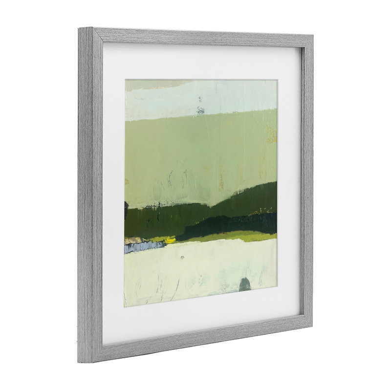 «Bloom Serene Layered Layered Landscape», impression par Julia Foug, H 16 po x l 16 po