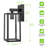 2-Pack Outdoor Wall Lantern-938719861