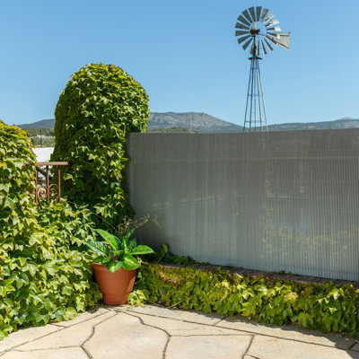 White Privacy Fence