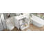 Meuble-lavabo autoportant avec lavabo en céramique-66605237