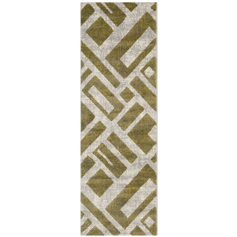 Shroyer Porcello Performance Geometric Rug, Runner 2'4" x 6'7"