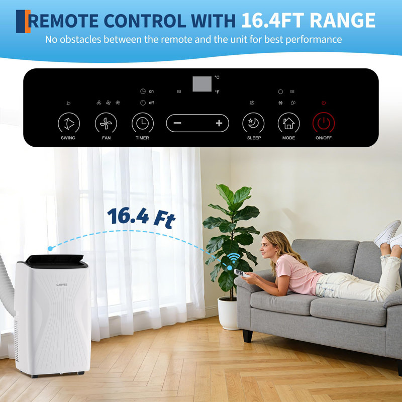 Climatiseur portatif, 14 000 BTU