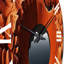 Horloge murale Mysterious Futuristic Desert Lake-67888147