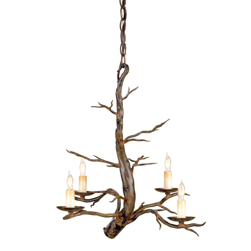 Treetop 4 - Light Dimmable Classic / Traditional Chandelier