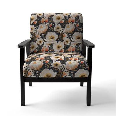 Fauteuil d'appoint rembourré Cottage