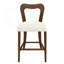 Tabouret à hauteur de comptoir de style moderne avec repose-pieds (ensemble de 2)-240965097-240965098
