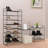 12 Pair Stackable Shoe Rack-1327947539