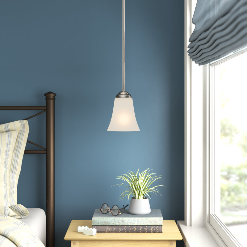 Etchison 1 - Light Single Pendant, Satin Nickel