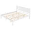 King Platform Bed Frame with Headboard-132968287